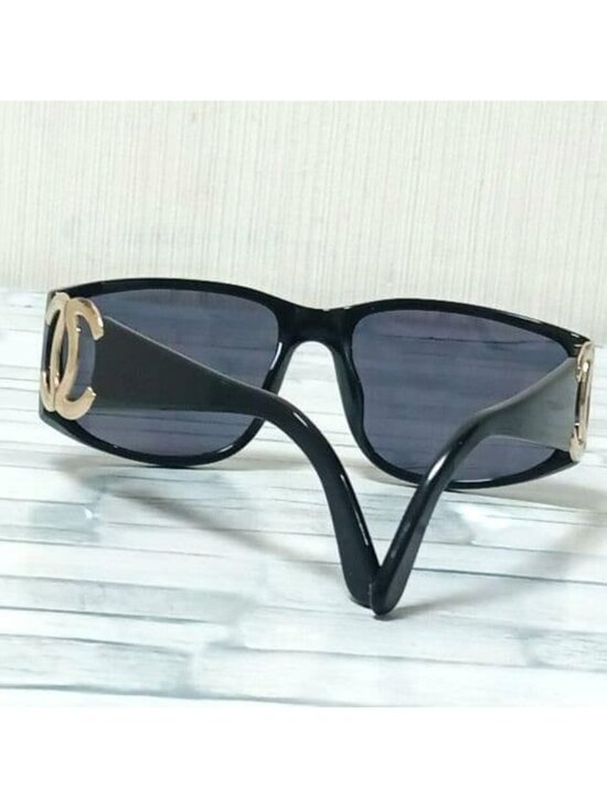 Chanel Sunglasses Black CC Logo GD Exclusive Case Eyewear main image 3